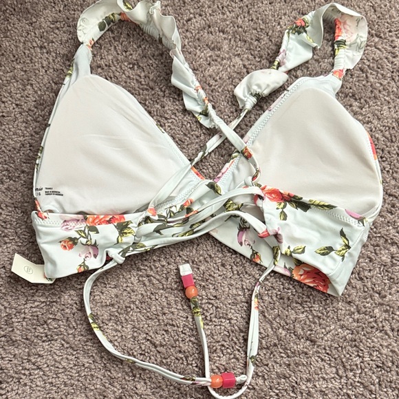 NWT Aerie Floral Print Women's Bikini Too - Picture 3 of 4
